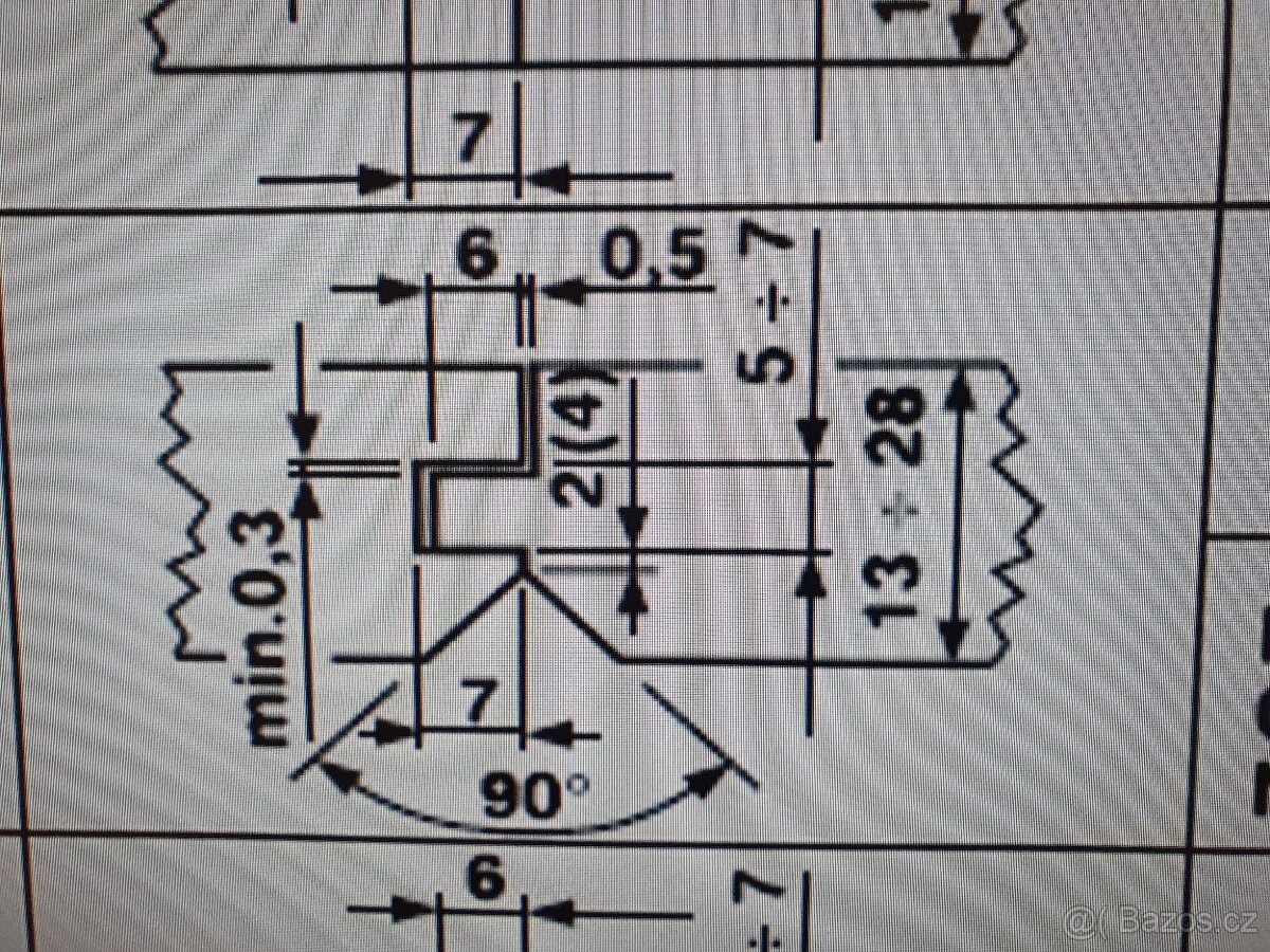 Sada fréz na palubky - pero 5022 PO3 - 7