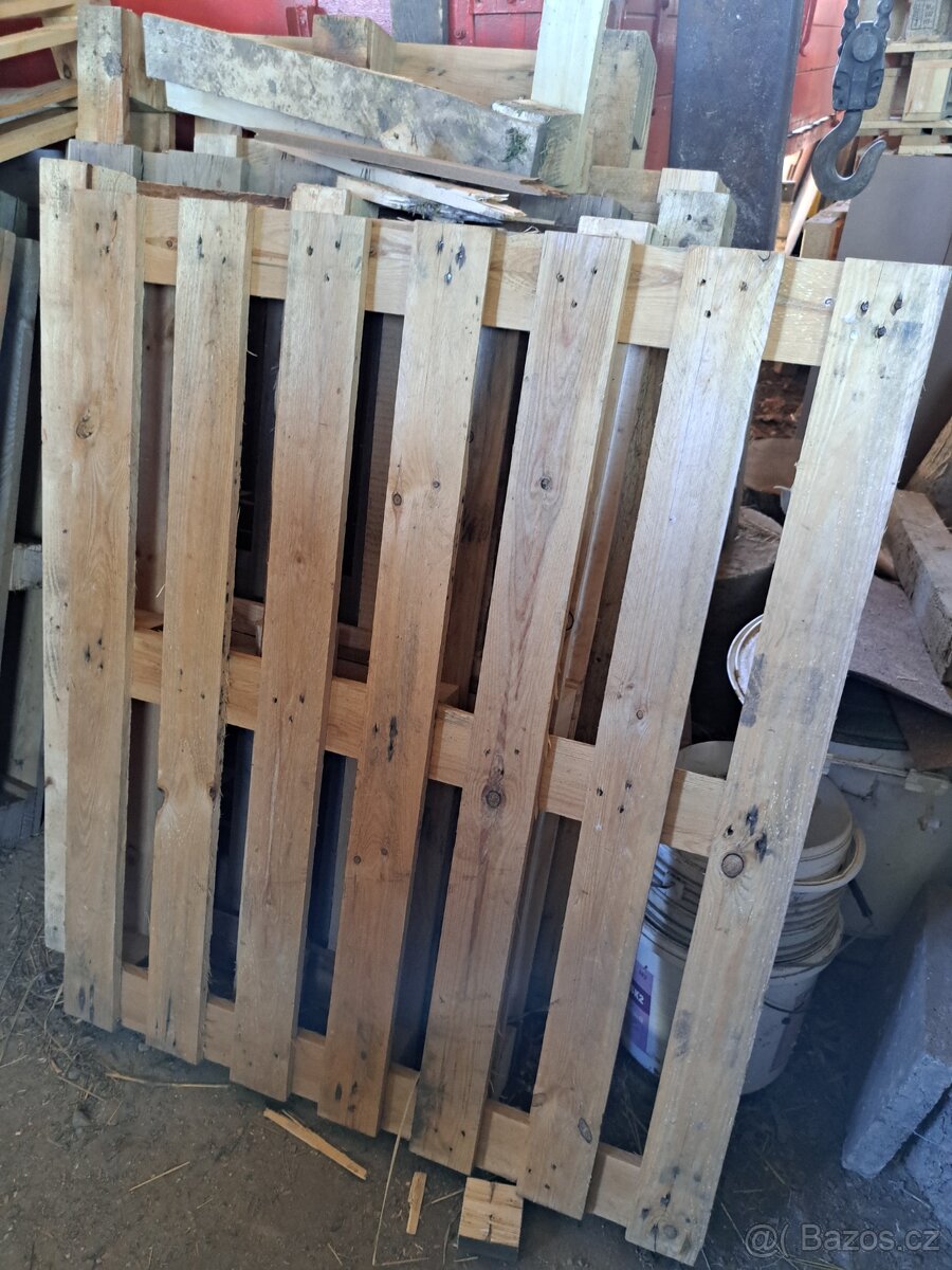 Drevene palety 80x120 - 7