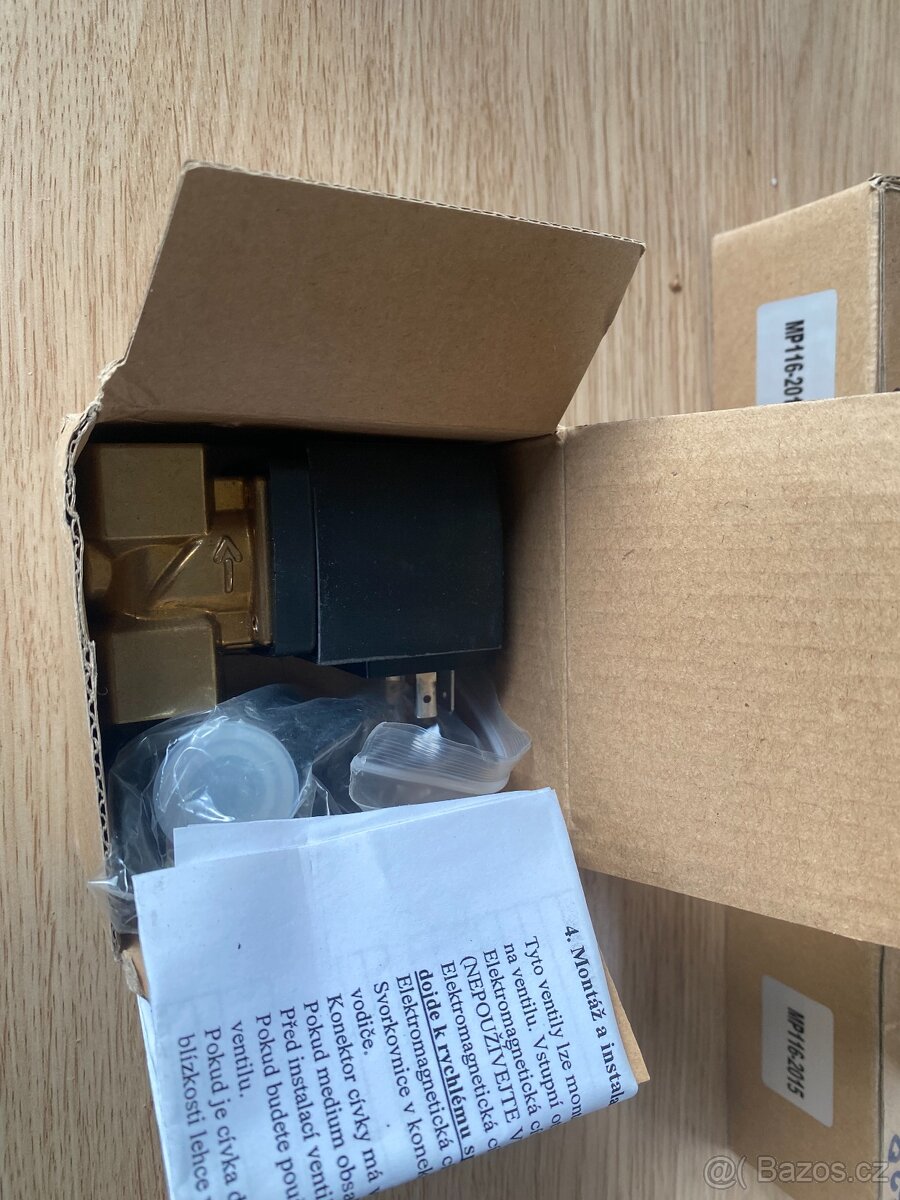 Dvoucestný elektromagnetický VENTIL - 7