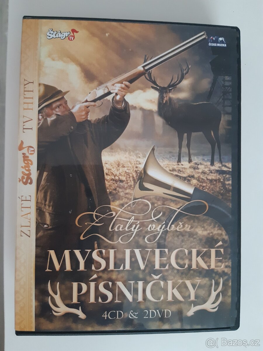 Myslivecké písničky - kazeta 4CD + 2DVD - 7