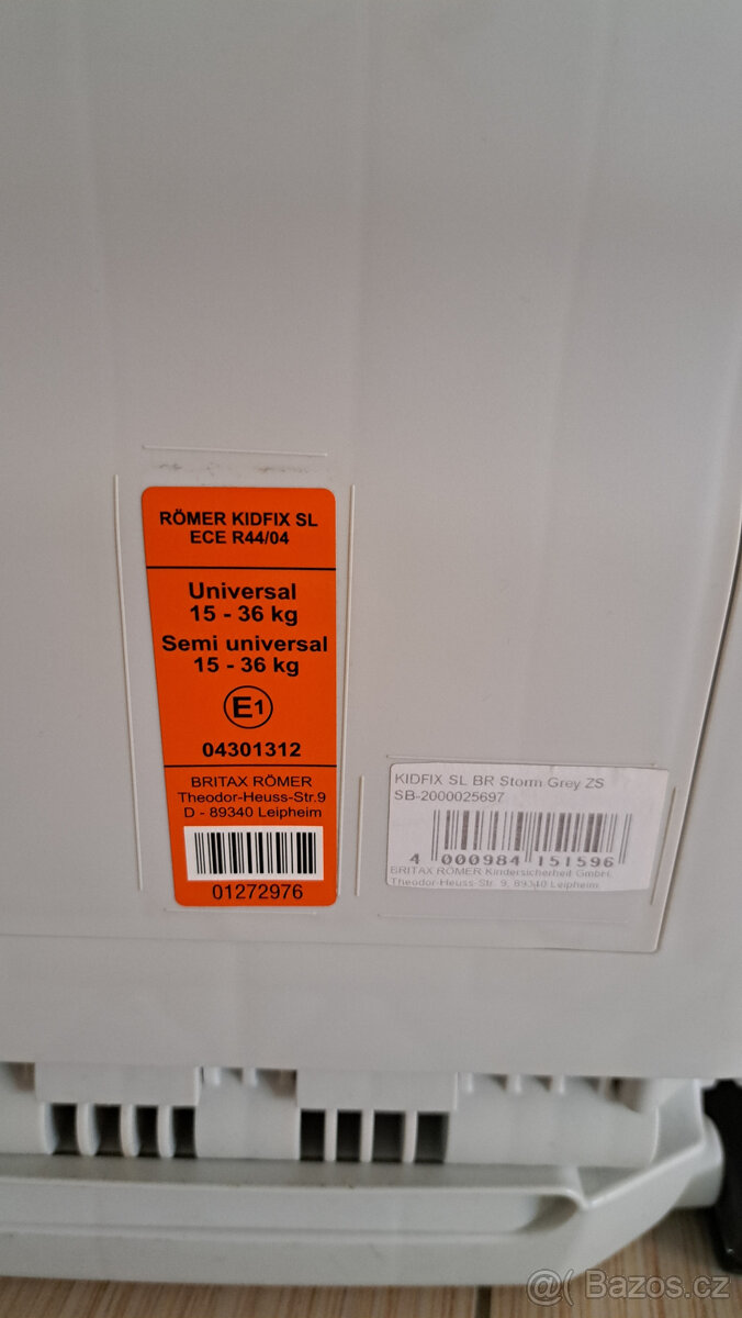 Autosedačka Britax Romer Kidfix SL - 7