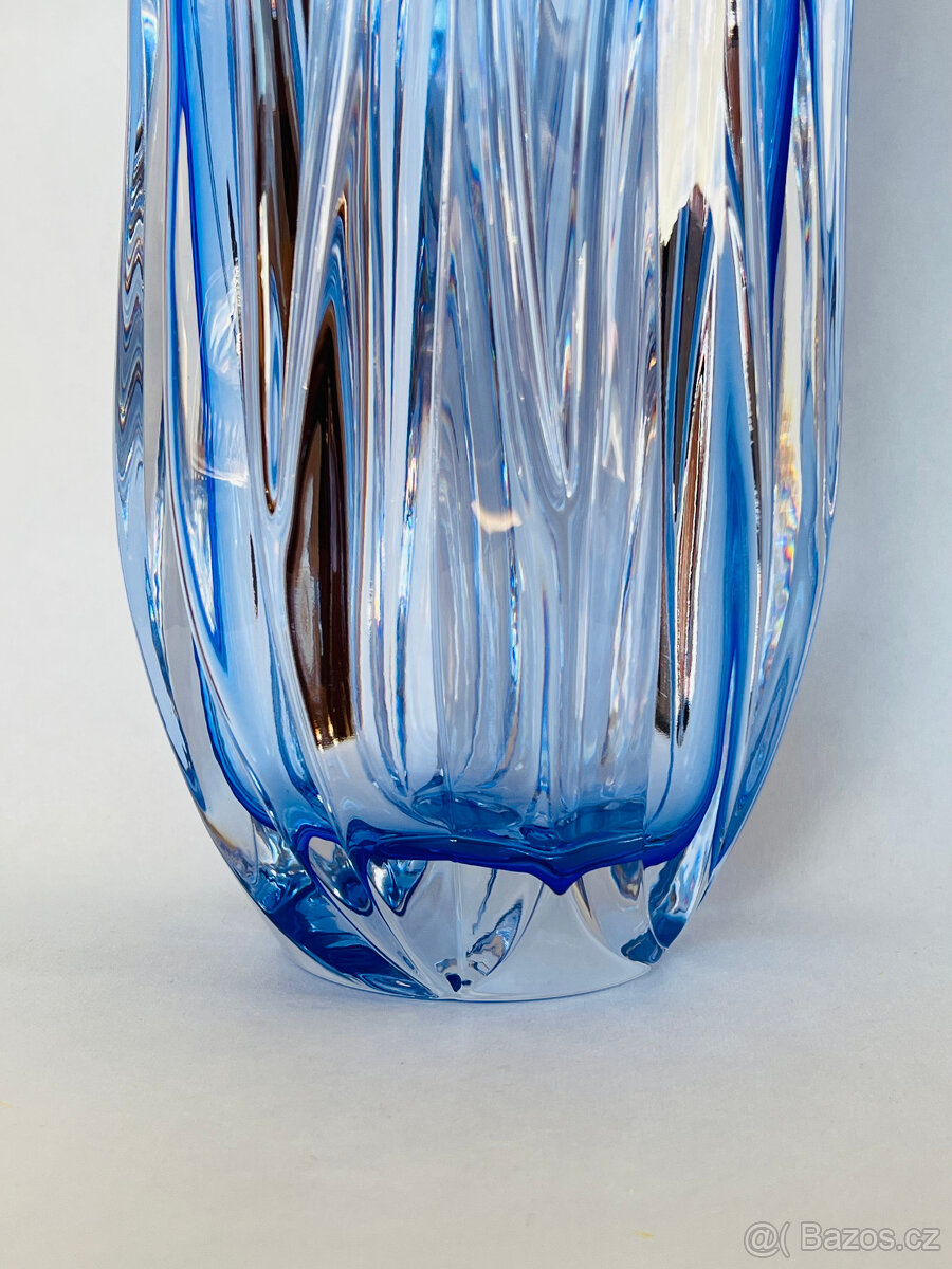 Nová křišťálová váza 28.5 cm, Bohemia Treasury 3.2kg - 7