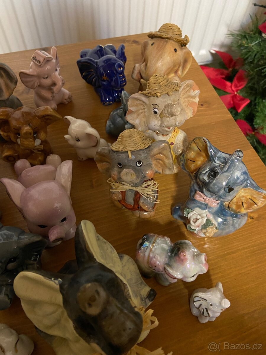 Sloni z keramiky - slon - 7