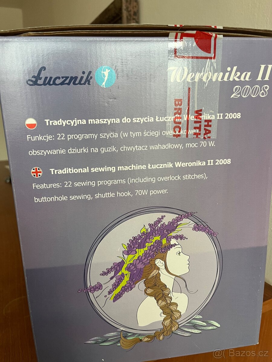 Prodám nový elektrický šicí stroj Lucznik - 7