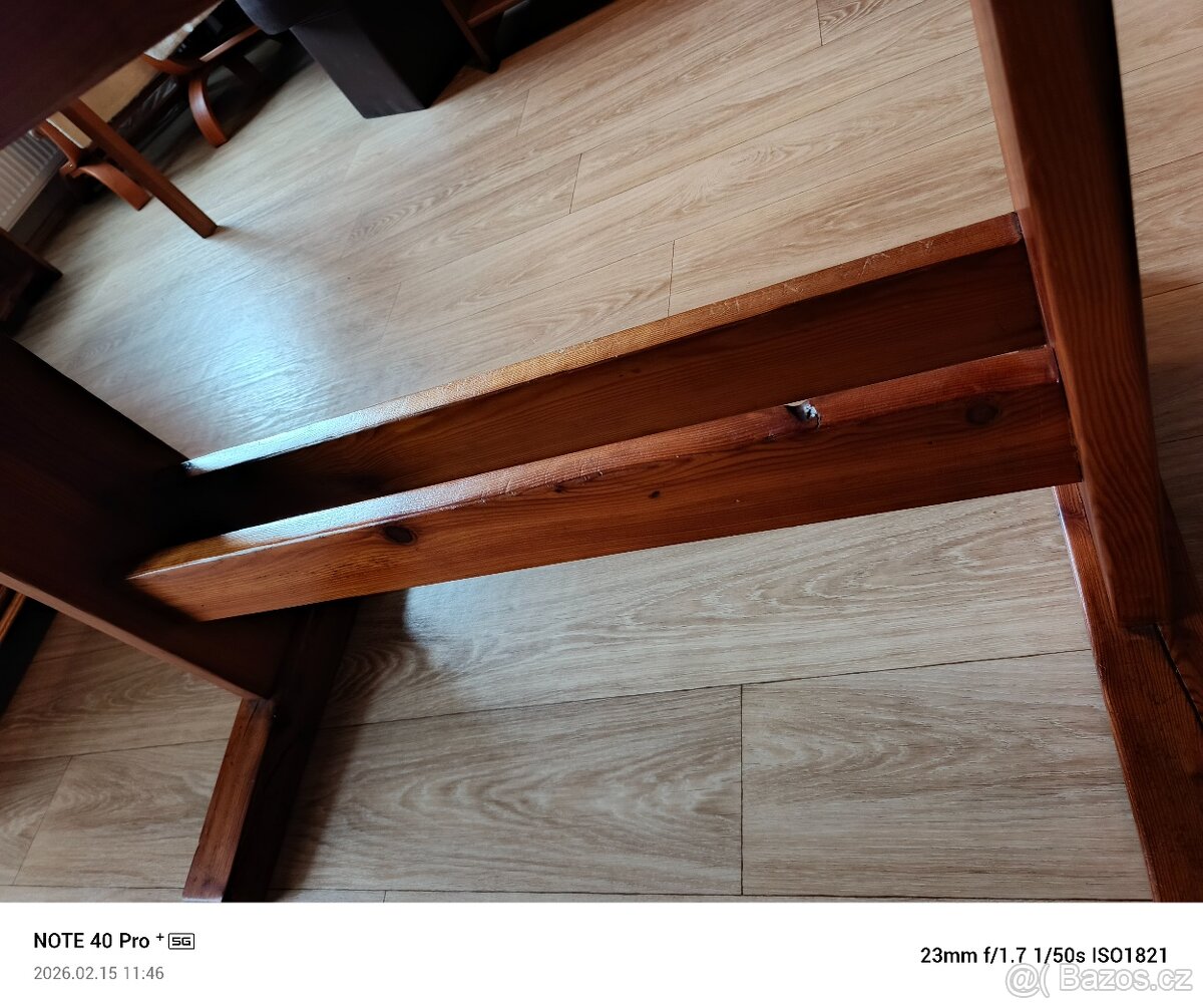 Jídelní stůl masiv selský - 7