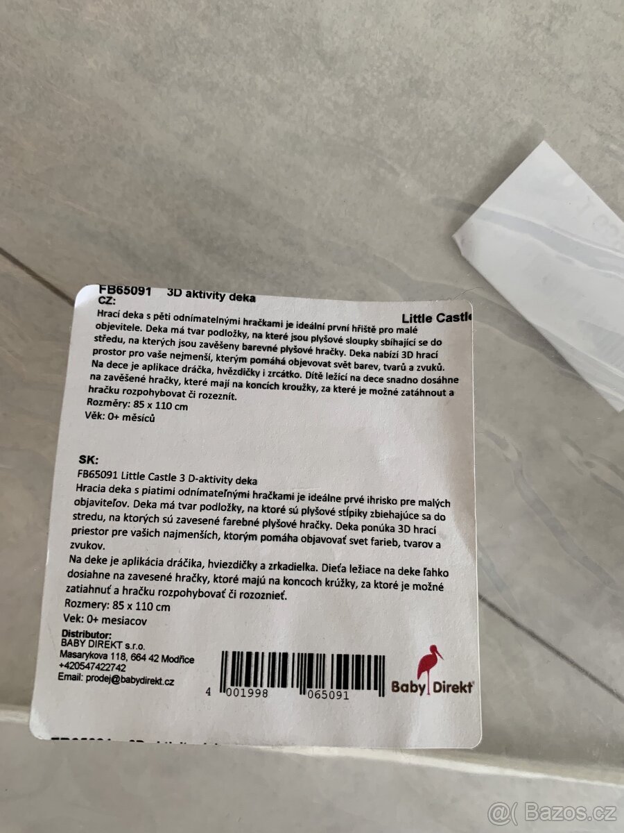 Hrací deka s hrazdou Fehn - 7