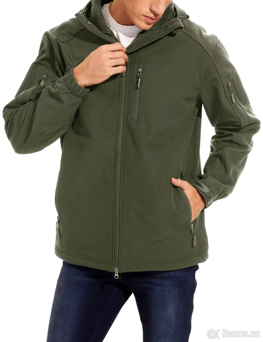 Softshell bunda Tacvasen XXL (XXXL) černá - 7