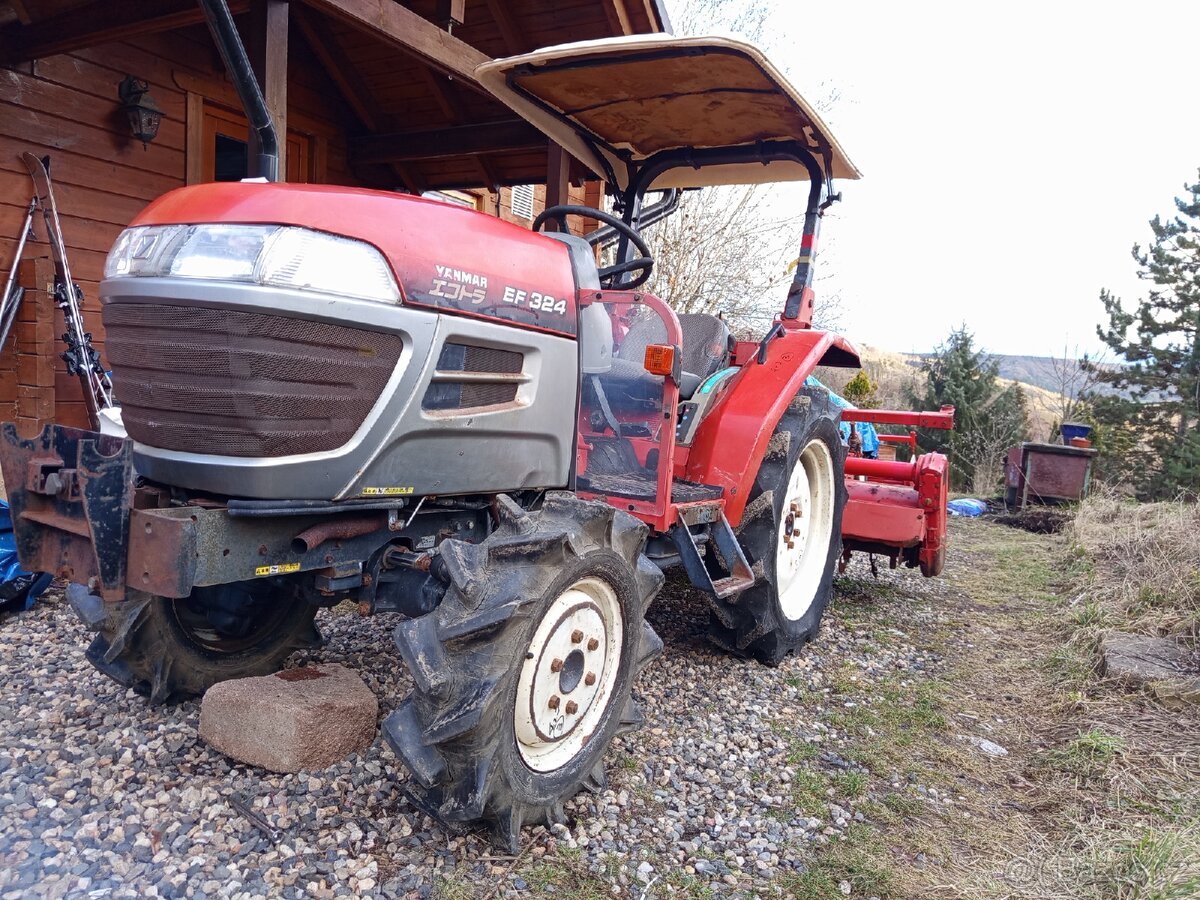 Prodám malotraktor Yanmar EF324 cena vč.DPH - 7