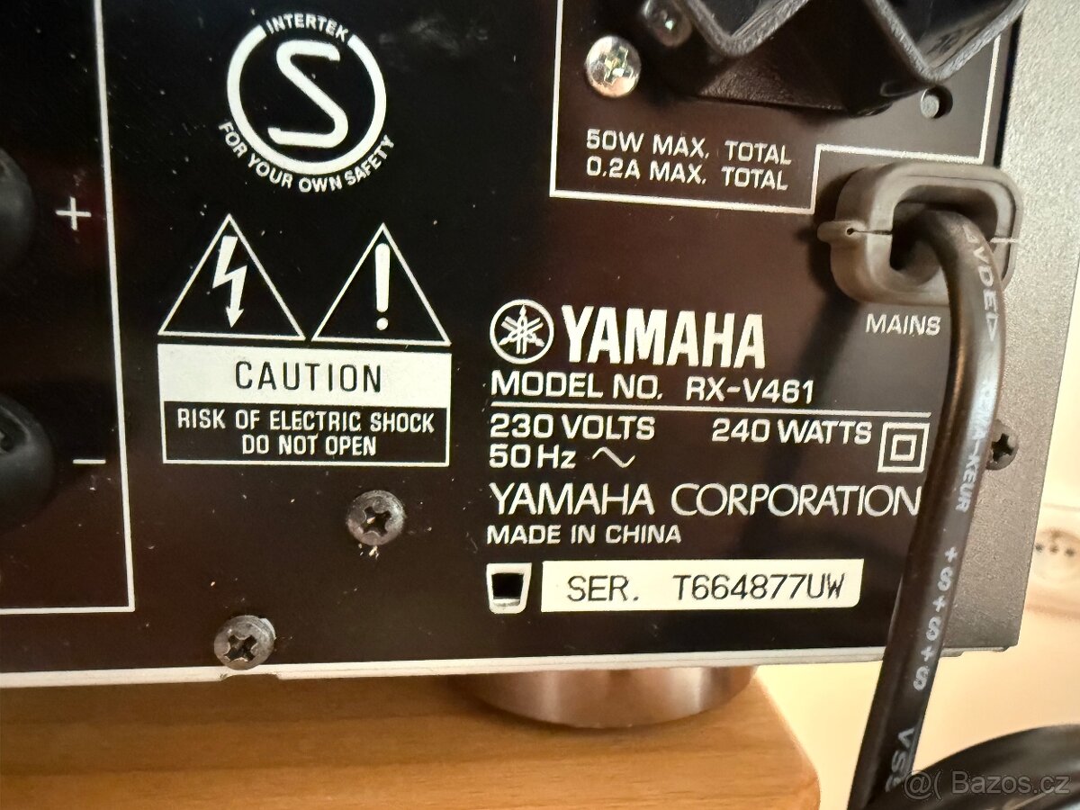 Prodám 5.1 receiver Yamaha RX-V461 - 7