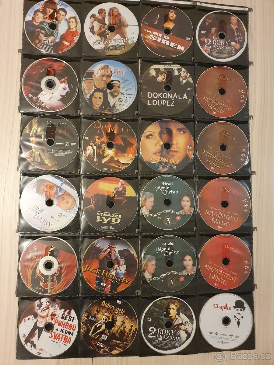 DVD 195 ks, nehrané, v krabici - 7