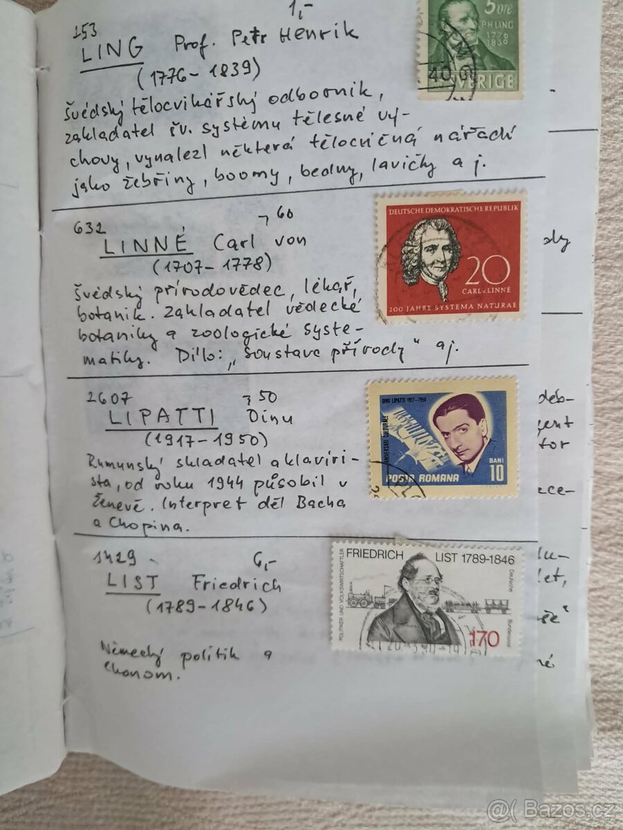 Osobnosti na známkach - 7