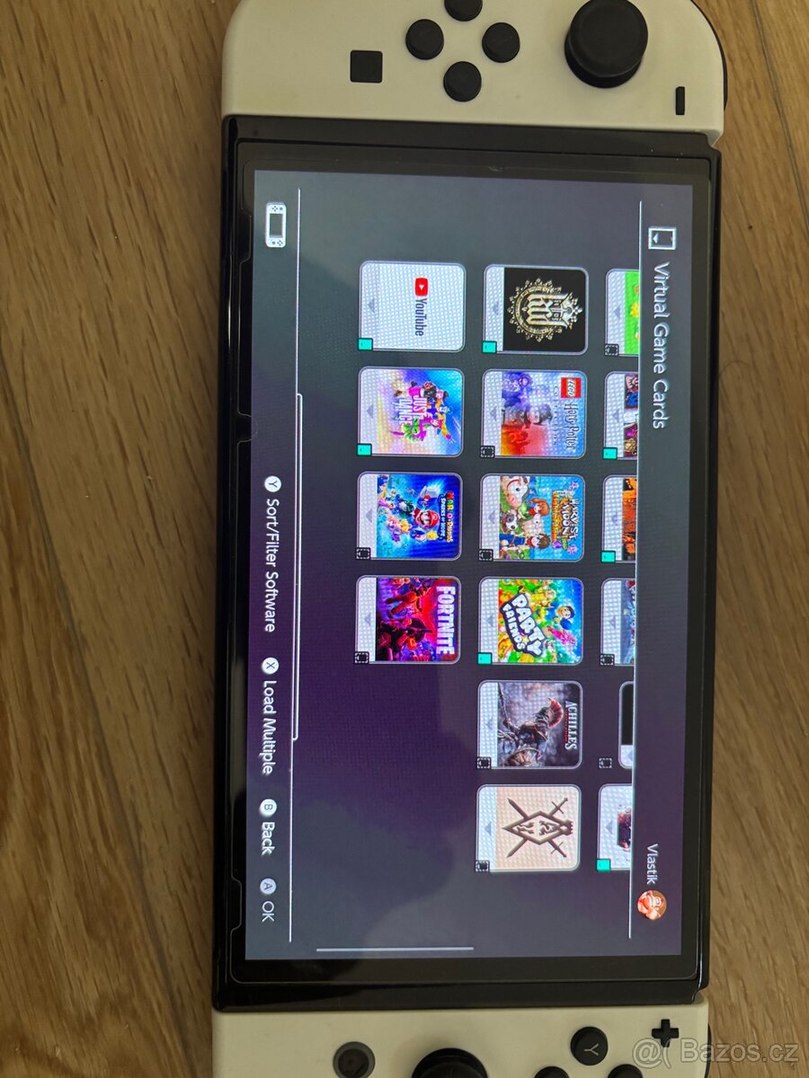 Nintendo Switch OLED White + 11 her + 128GB karta + záruka - 7