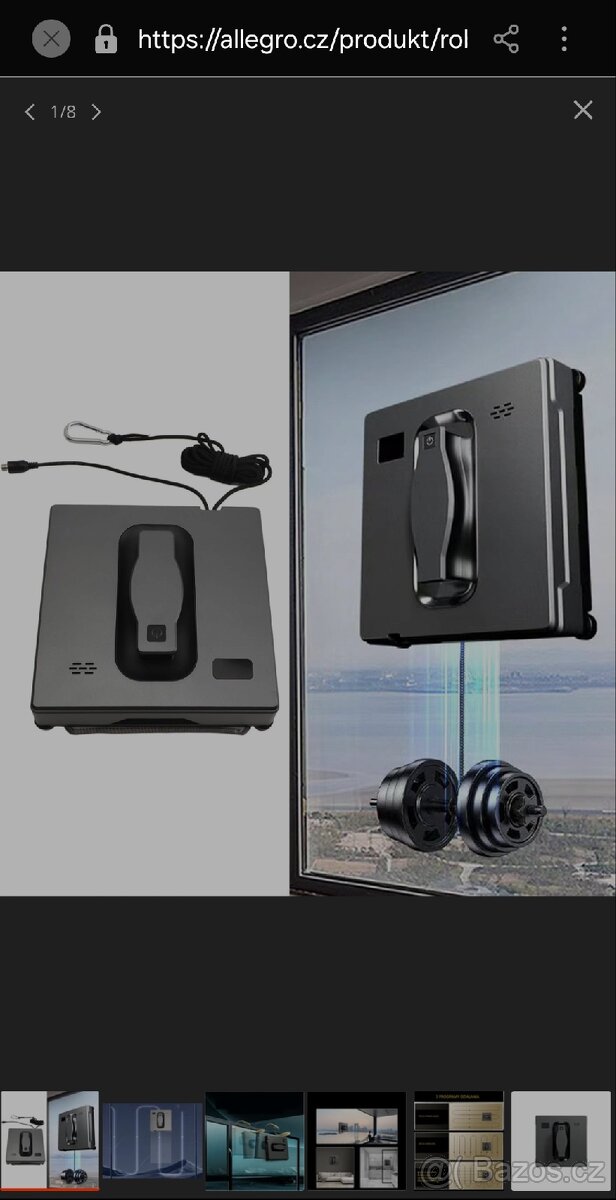 ROBOT MYČKA NA ČIŠTĚNÍ OKEN - 7