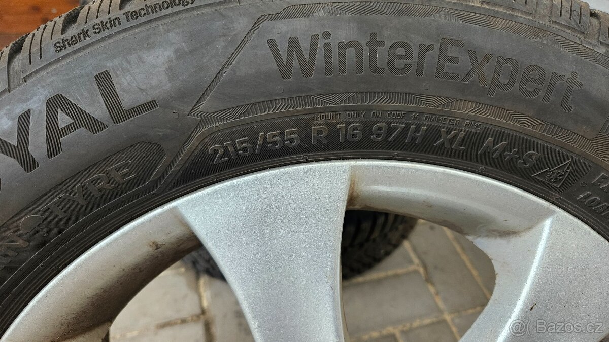 Zimní Sada Alu 5x112 215/55 R16 Sharan Alhambra Galaxi - 7