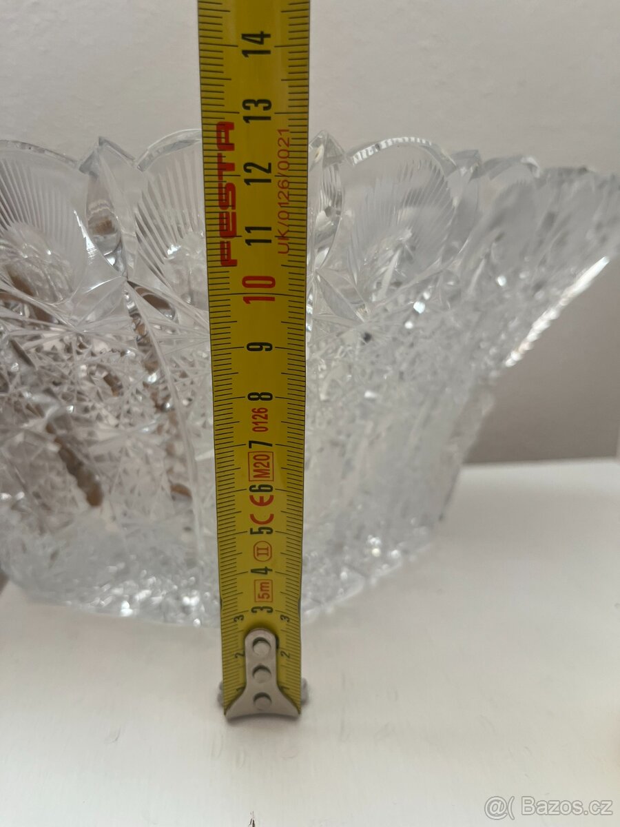 Broušená mísa, kosočtverec - 7