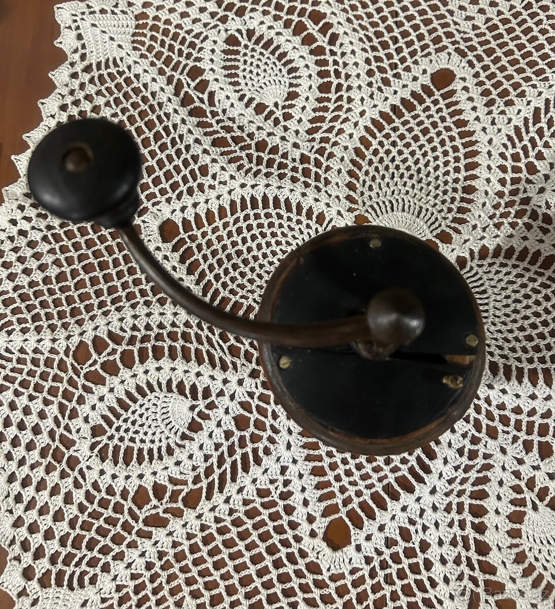 Starožitný kávový mlýnek přelom 19./20. století - 7