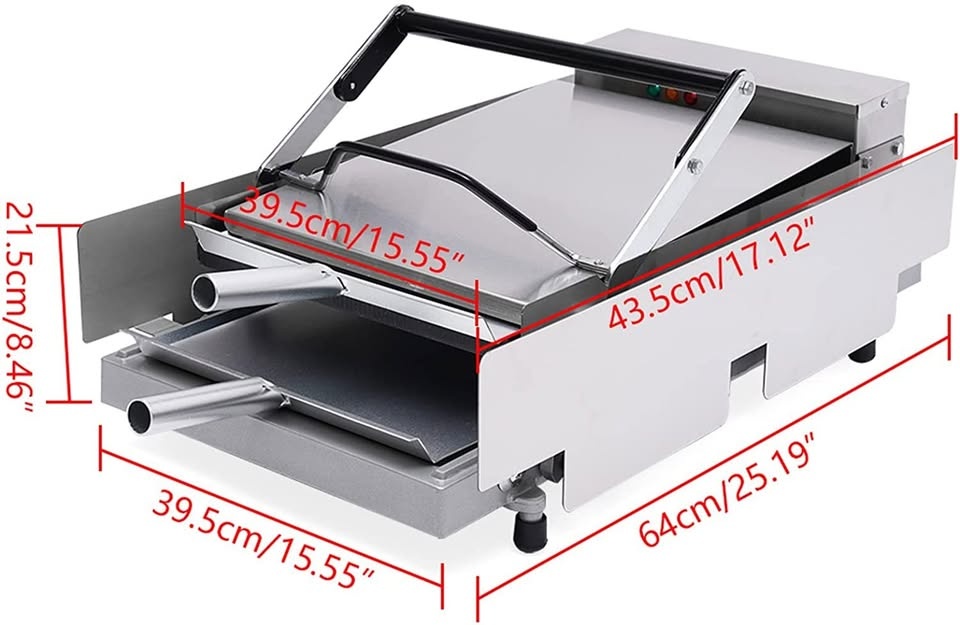 Elektrický hamburger gril (maso, pečivo, vejce) - 7