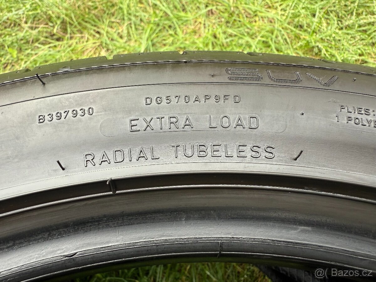 4x Letní pneu Dunlop + Falken - 235/45 R19 XL - 80% - 7