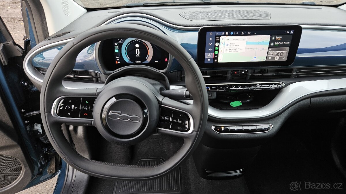 Fiat 500E Cabrio 87kW 42Ah bat Oceano - 7