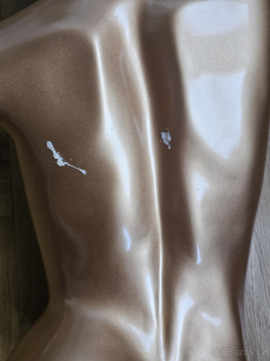 Originální zlatá figurína v jógové pozici - 7