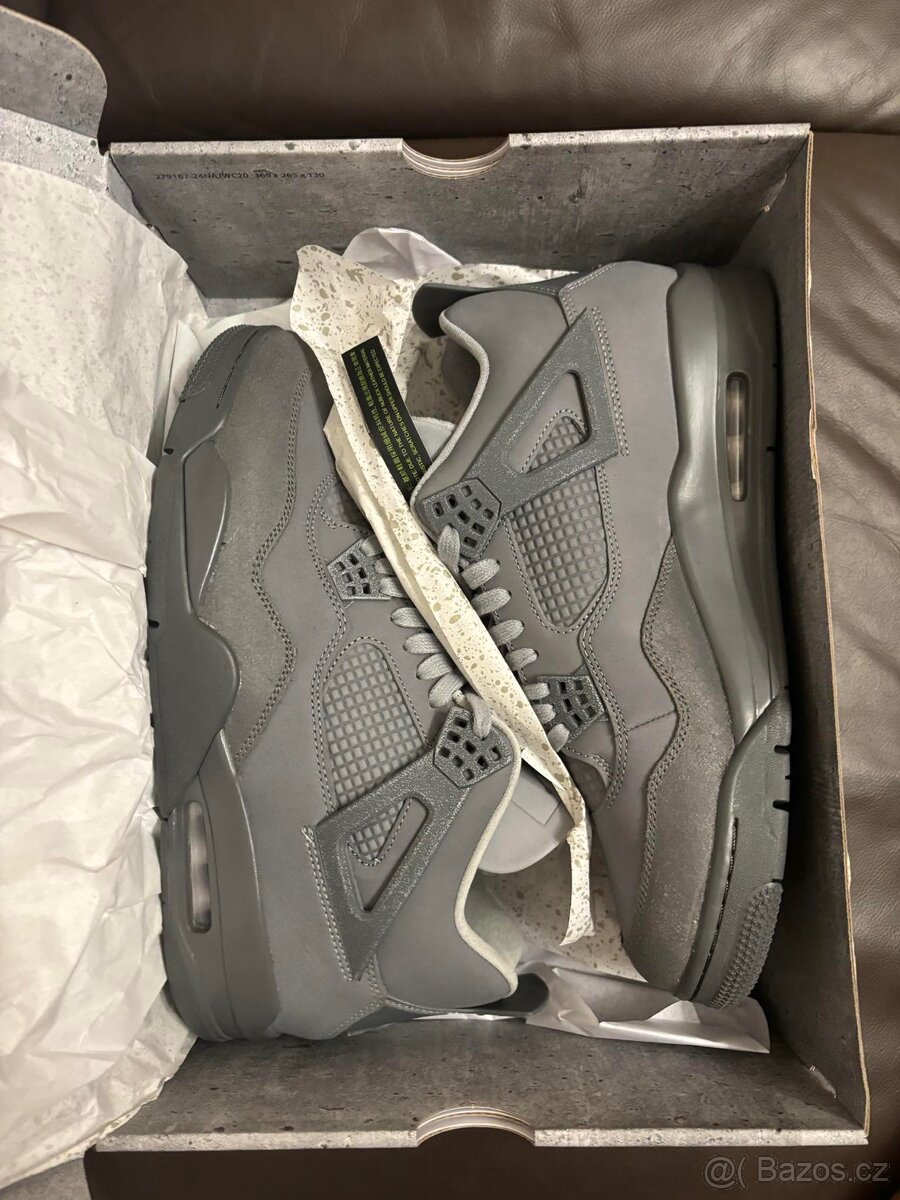 Jordan 4 Retro "Paris Olympics 2024 - Wet Cement" - 7