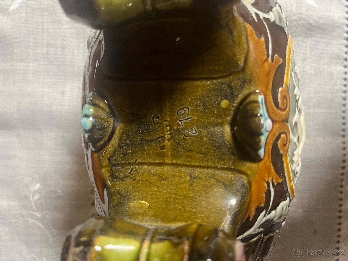 Starožitná keramická váza - 7