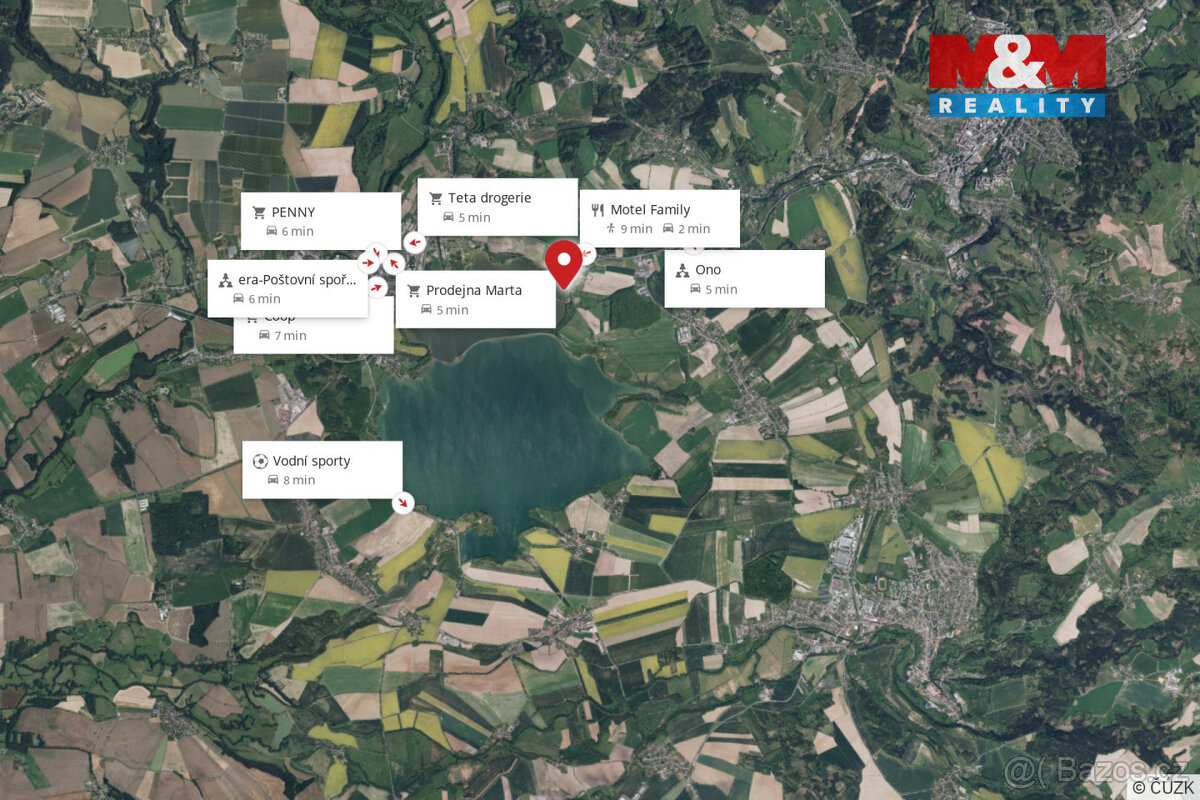 Prodej pozemku, 6470 m², Provodov-Šonov, Kleny - 7