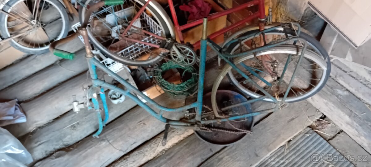 Historické dámské kolo 2ks - 7