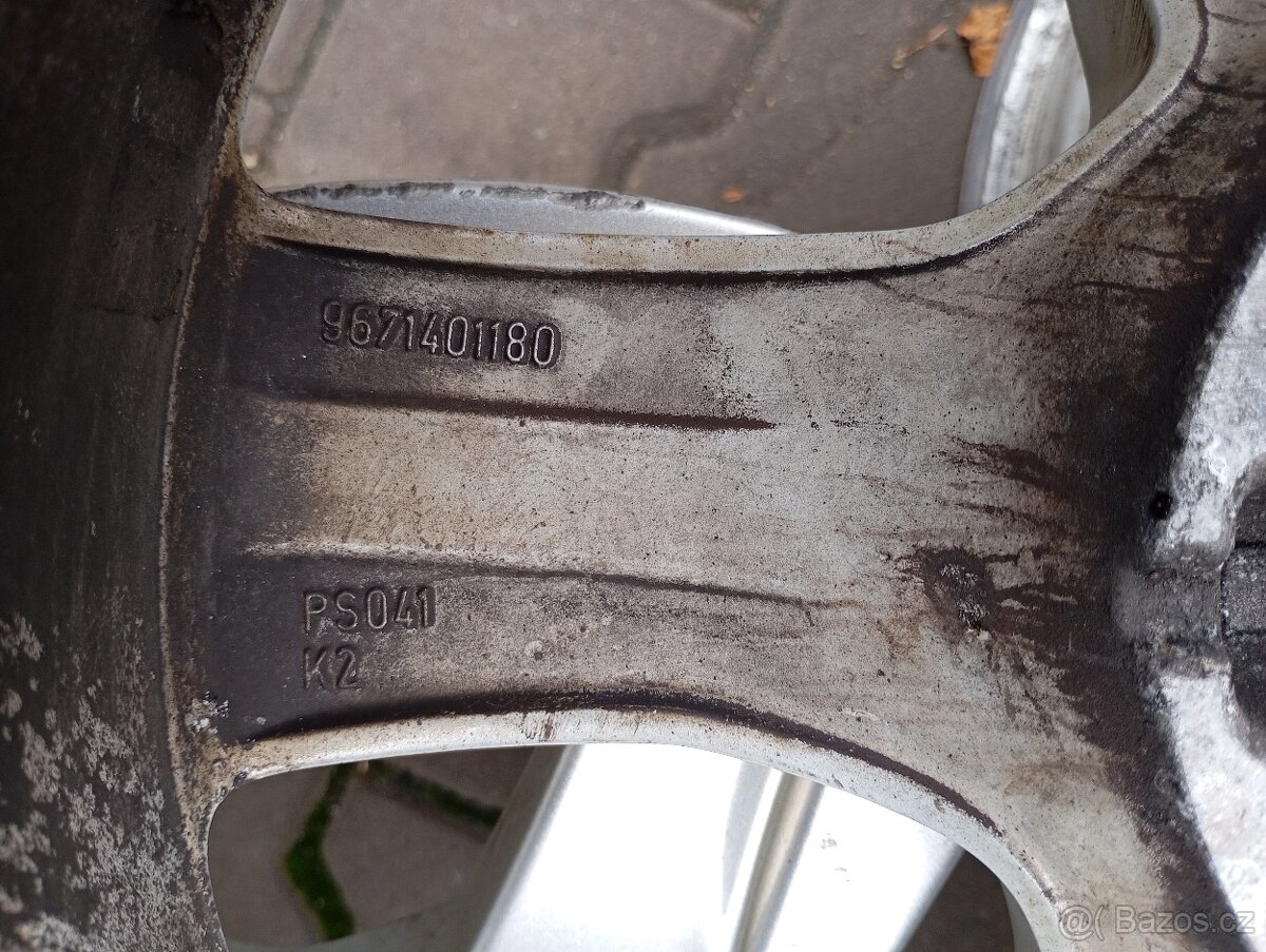 originální alu kola peugeot 5x108 r16 - 7
