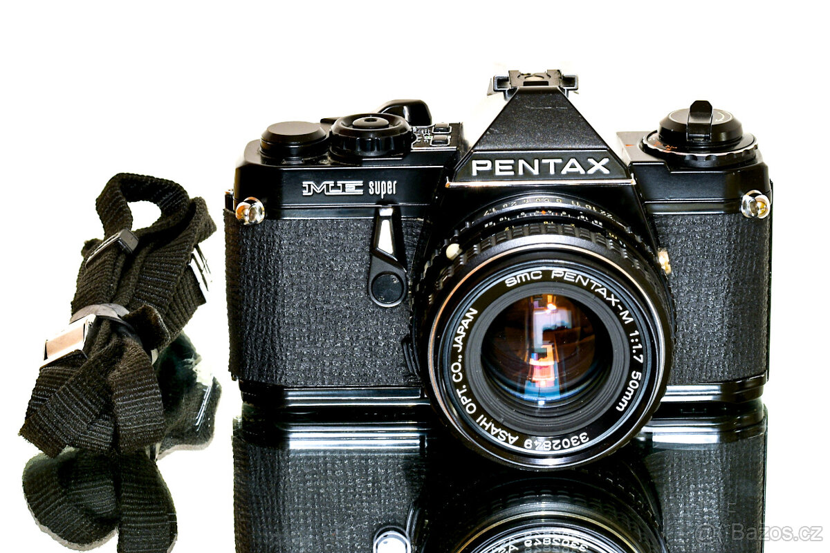 Pentax ME Super + SMC 1,7/50mm Black TOP STAV - 7