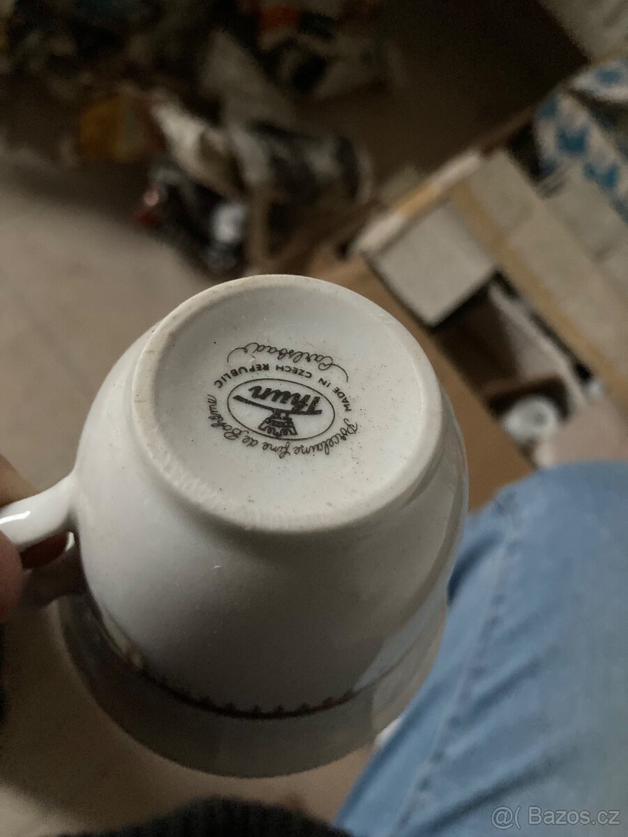 Porcelánový set Thun hnědý - 7