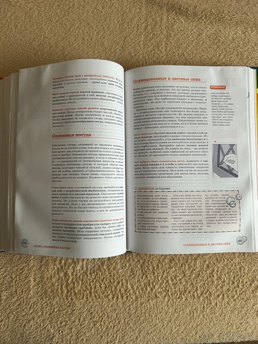 Kniha 2001 секретов идеальной чистоты – pevná vazba, ruština - 7