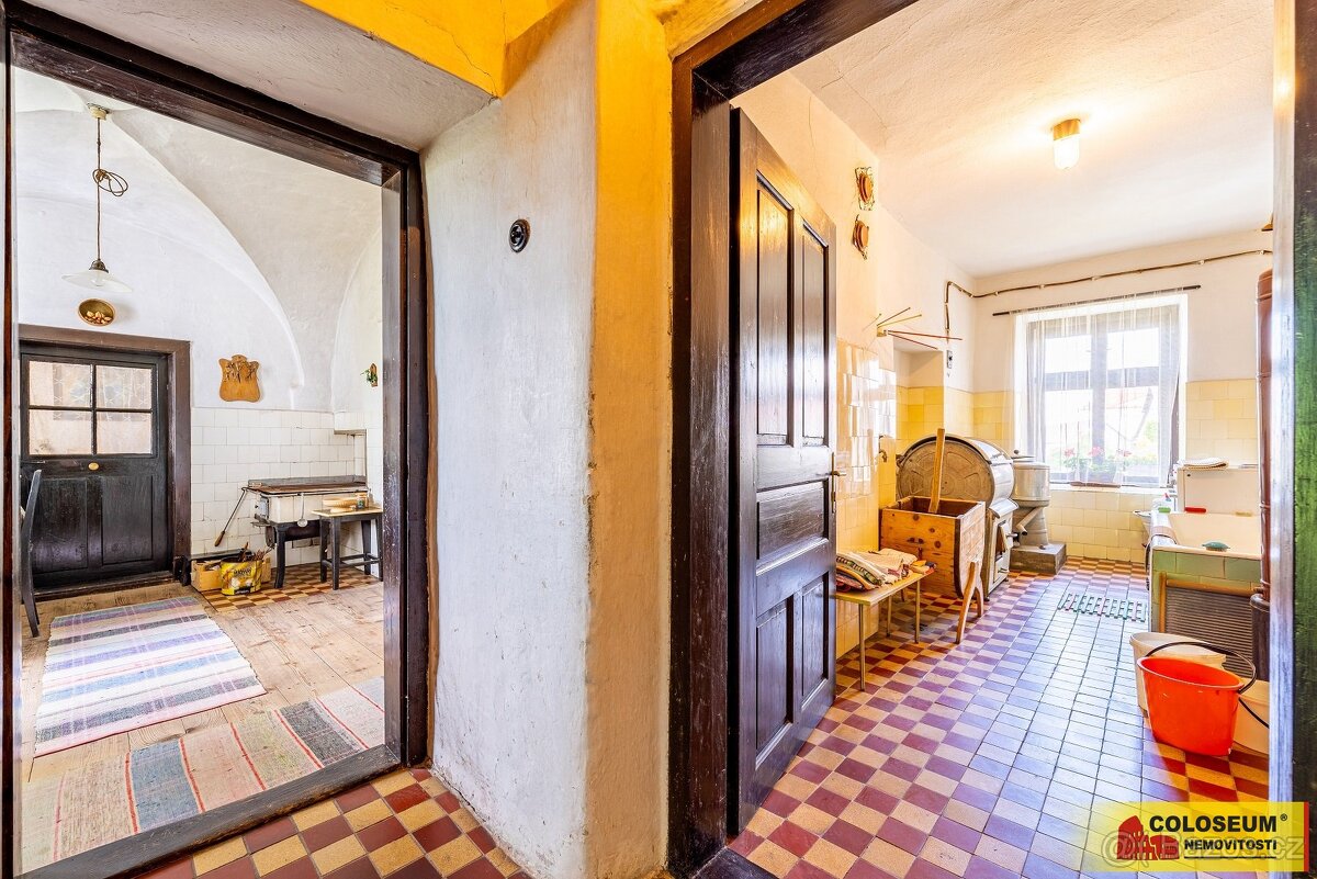 Nové Veselí - RD 3+1 a 1+1, zahrada, mlýnice, studna, půda - - 7