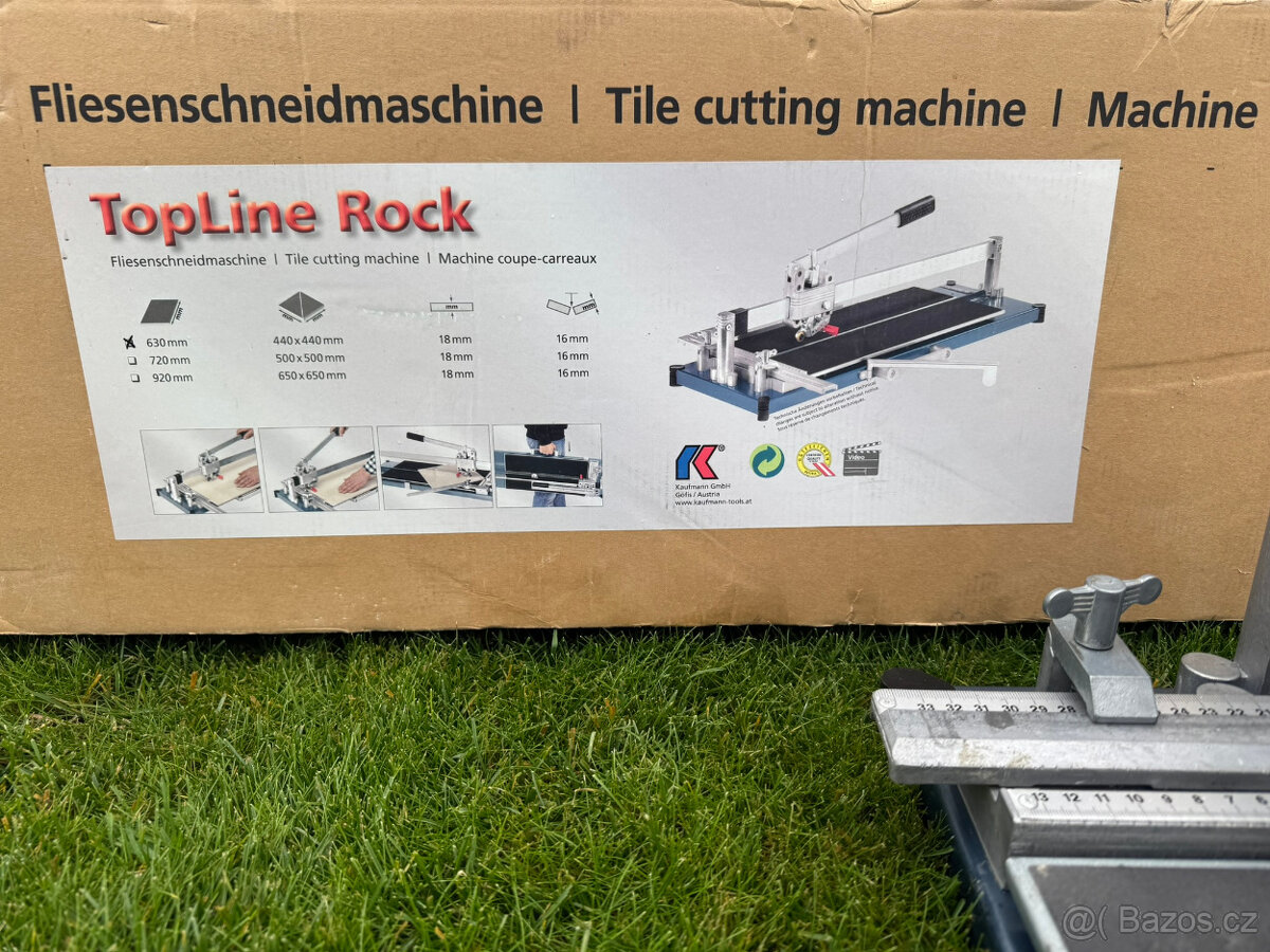 ŘEZAČKA NA OBKLADY A DLAŽBU Kaufmann Topline PRO 630 ROCK - 7