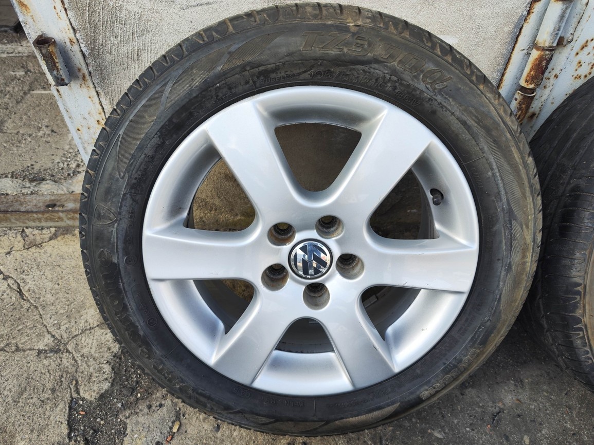 15"letní alu sada Charade 5x100 origo Polo Fox Fabia Ibiza - 7