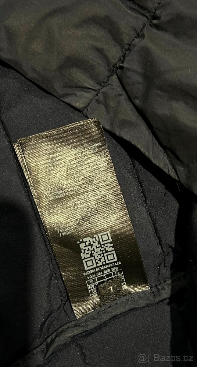 GUESS PADDED PÁNSKÁ NAVY STYLOVÁ SLIM BUNDA-L - 7