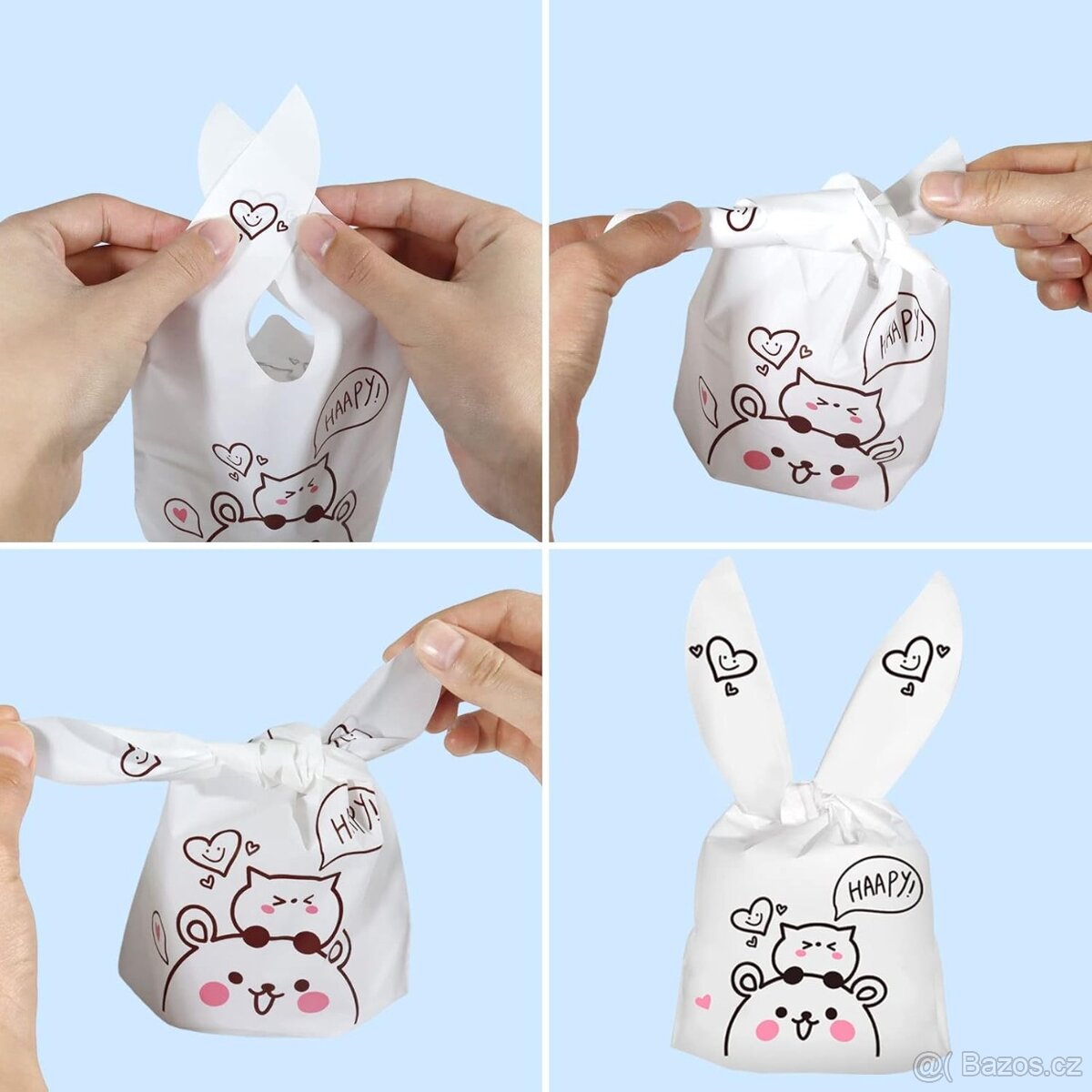 Set 36 ks slavnostních sáčků na sladkosti, sušenky - 7