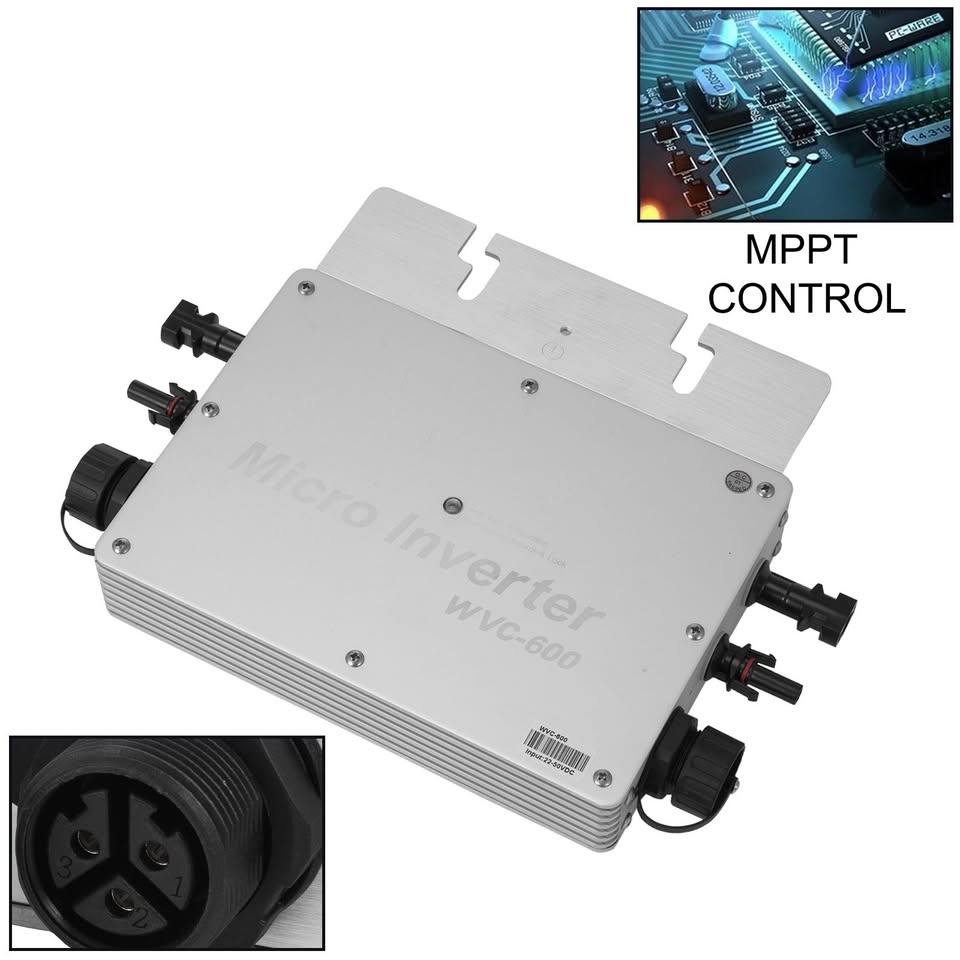 Solární síťový micro invertor 600W - 7