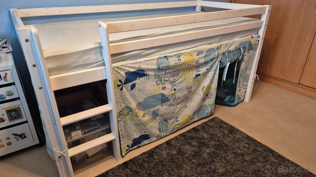 Dětská vyvýšená postel - 7