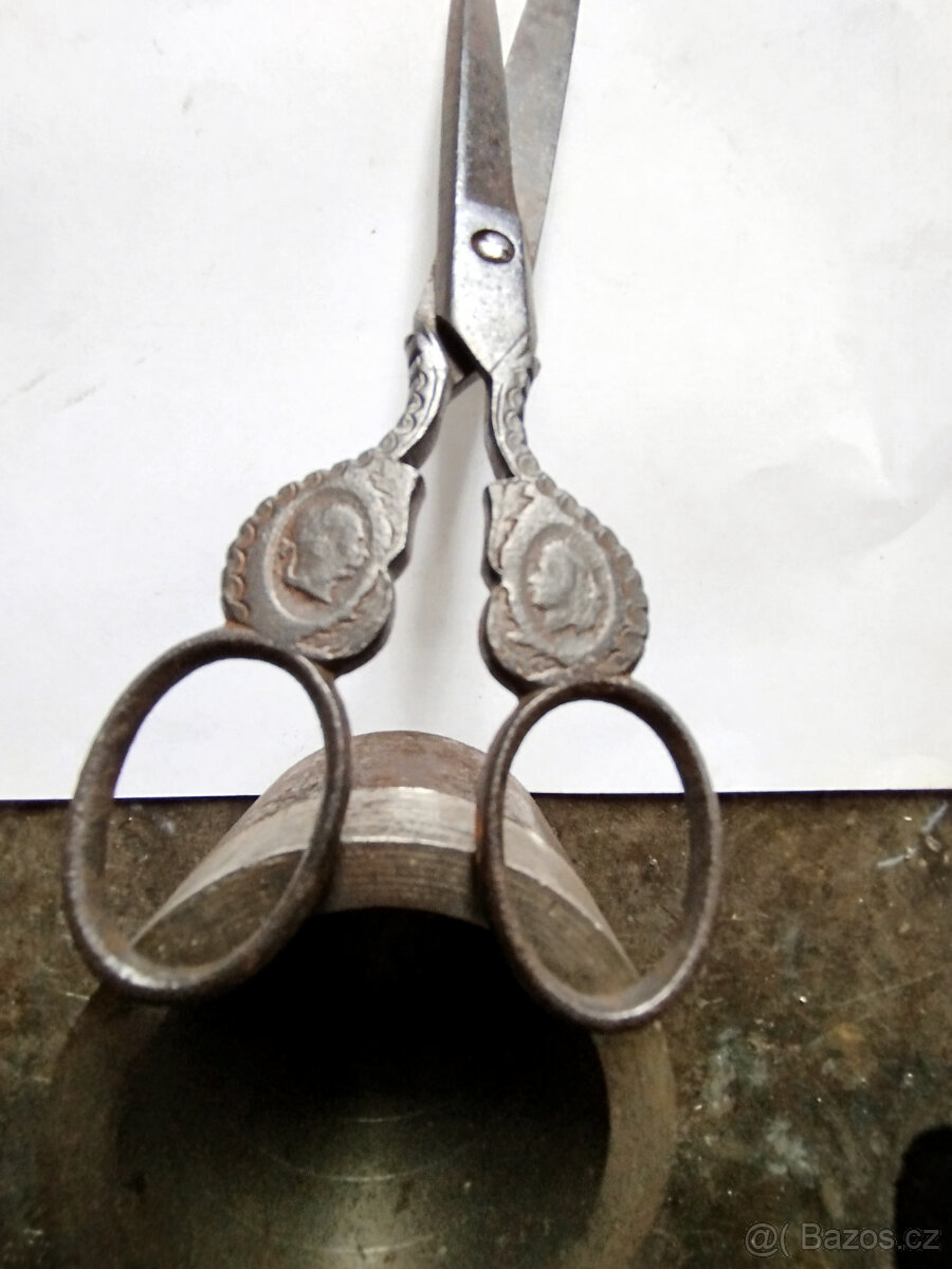 staré nůžky Rakousko-Uhersko - 7