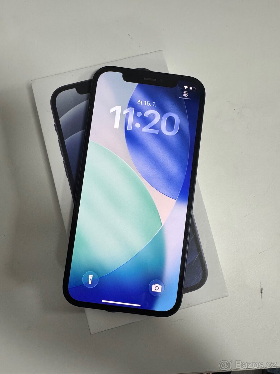 iPhone 12 – černý – 64 GB – hezký stav - 7