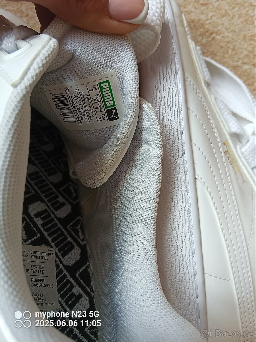 Tenisky zn."PUMA" vel."40,5" - 7