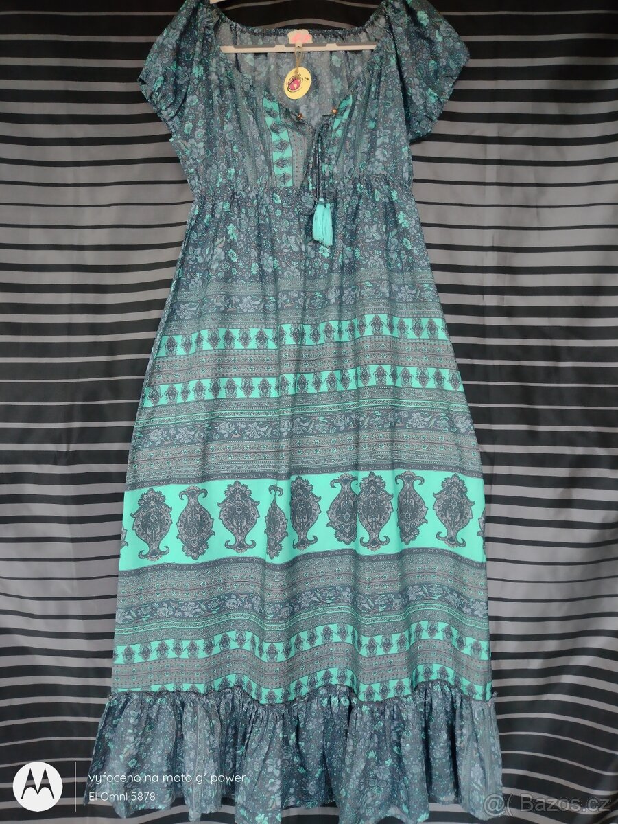 nové dámské šaty Pink Planet v.M-XL/38-42 - 7