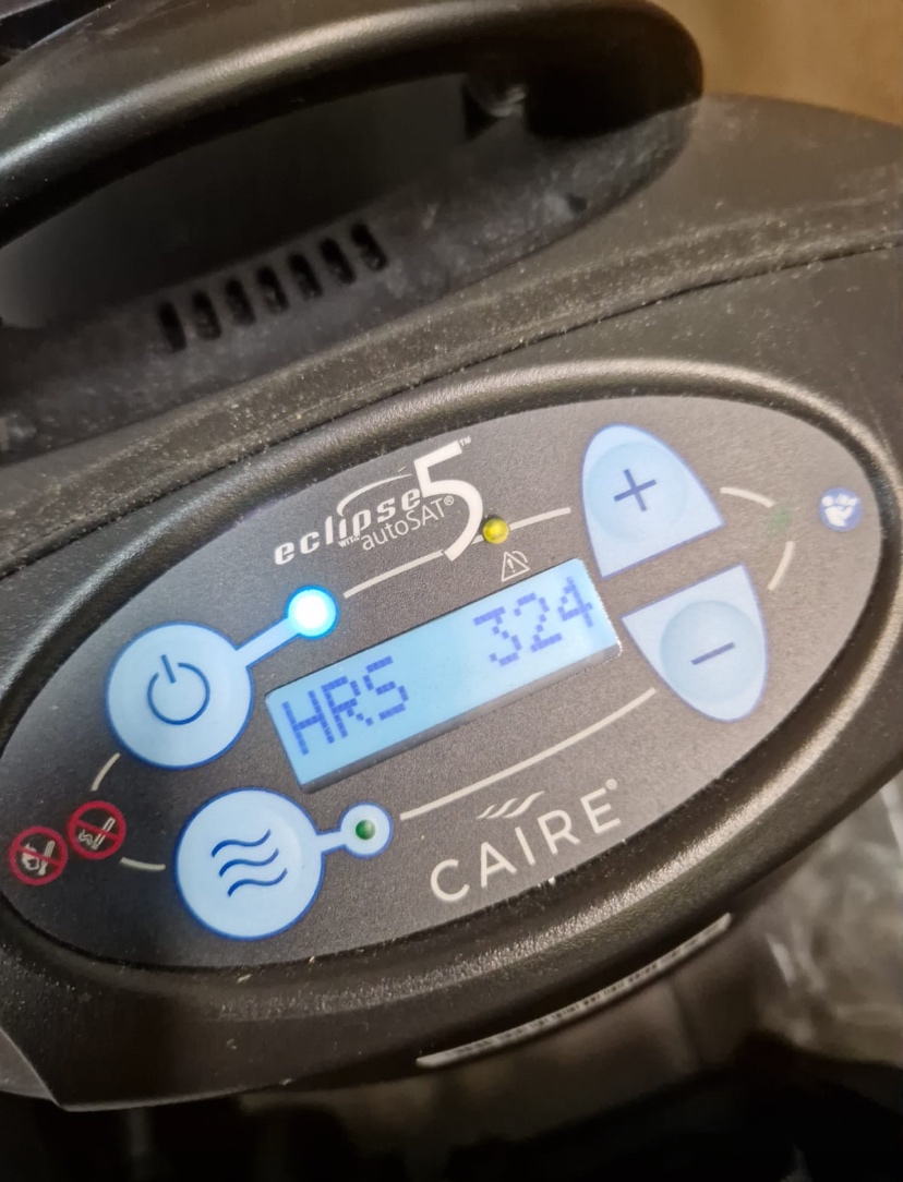 Mobilní kyslíkový přístroj baterie až 6 hodin provozu. - 7