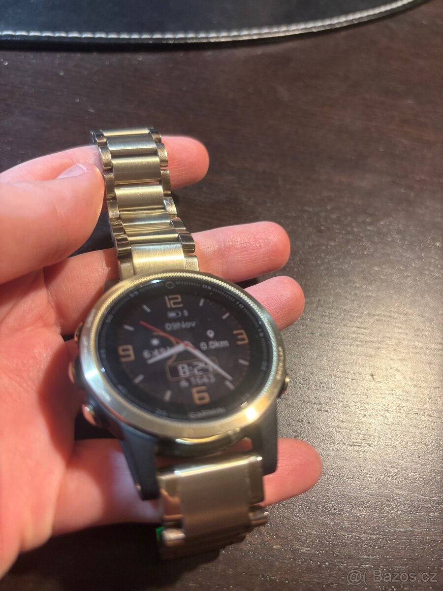 Garmin Fenix 5S Sapphire Goldtone – sportovní chytré hodinky - 7