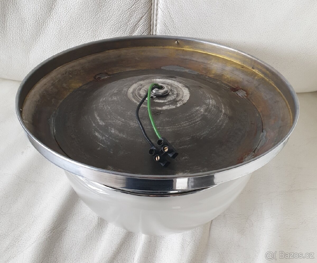 Starožitná stropnice funkcionalismus chrom - 7