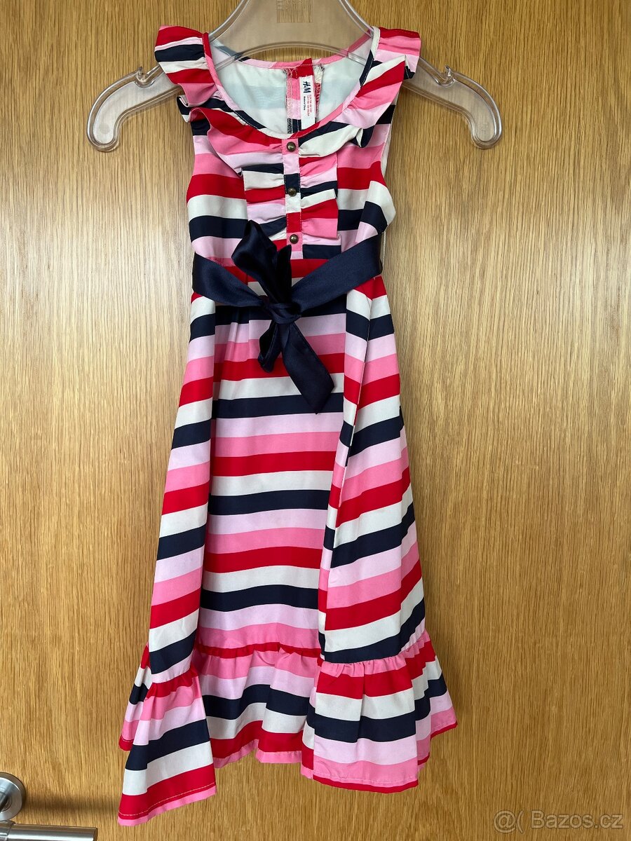Šaty pro slečnu H&M, vel. 128 - 7