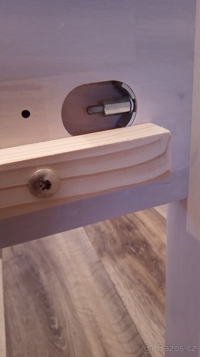 Nova postel masiv bily buk - 7