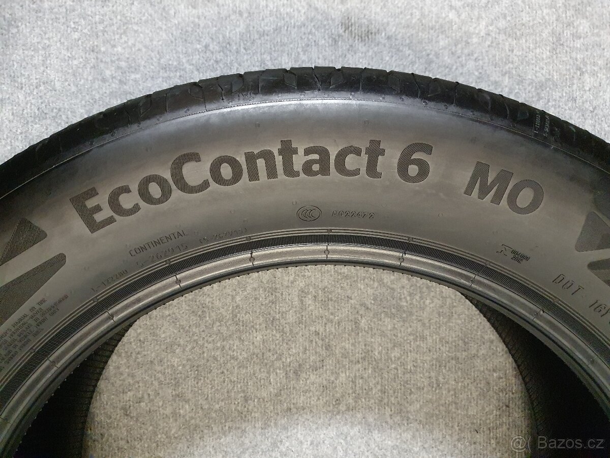 2x -- 235/55 R18 Letní pneu Continental Eco Contact 6 -- - 7