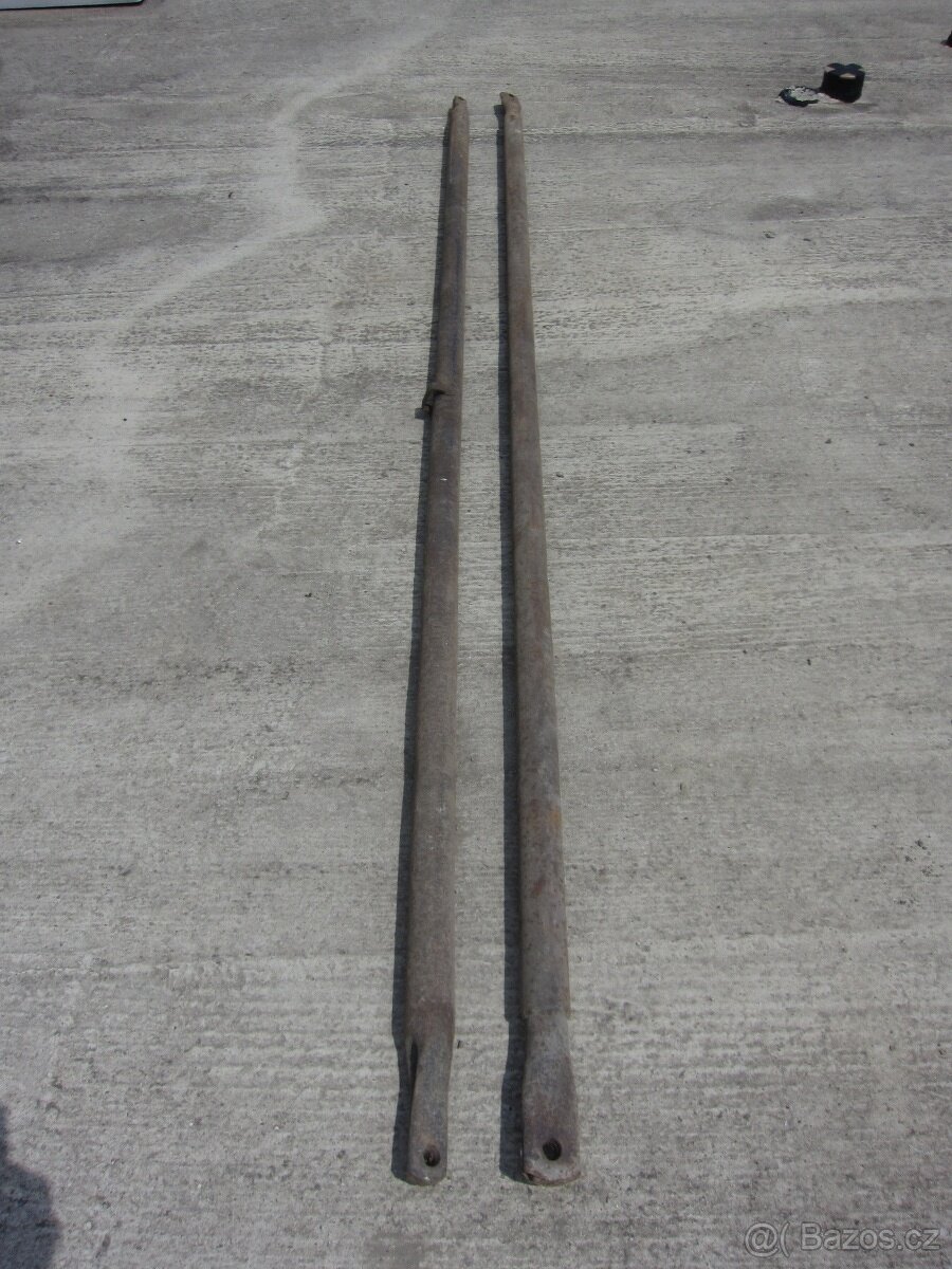 Ocelová vzpěra - tažná tyč - 2 ks - 7